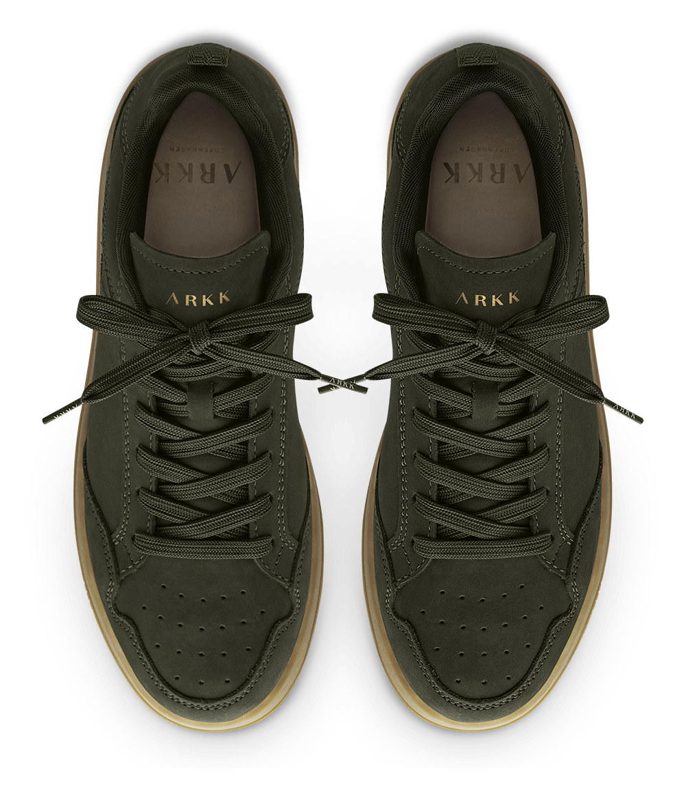 ARKK Collection Visuklass Nubuck Stratr65 | Dark Army Light Gum | Women Visuklass